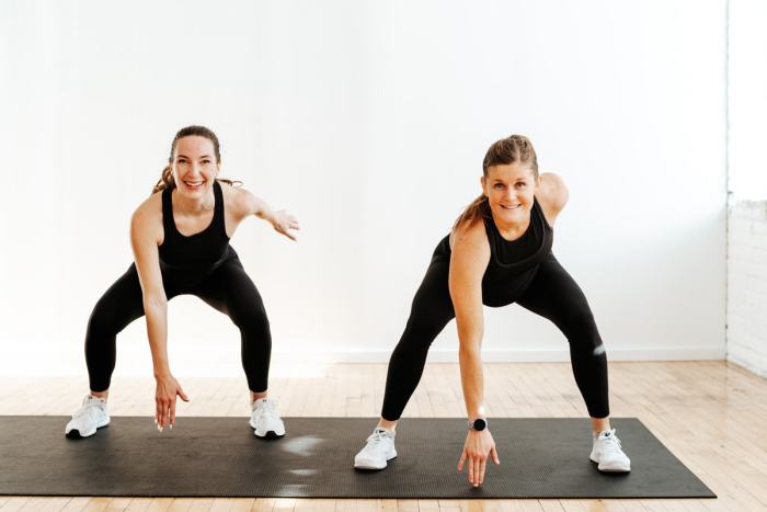Low-impact aerobics